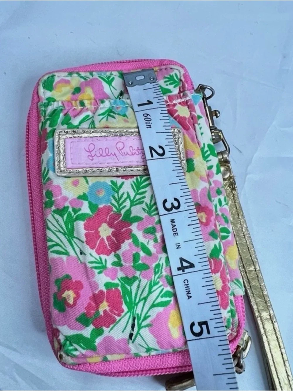 Lilly Pulitzer Wristlet Wallet Floral Preppy